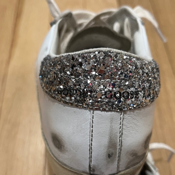 Golden Goose White and Gray Sneakers - Picture 3 of 8